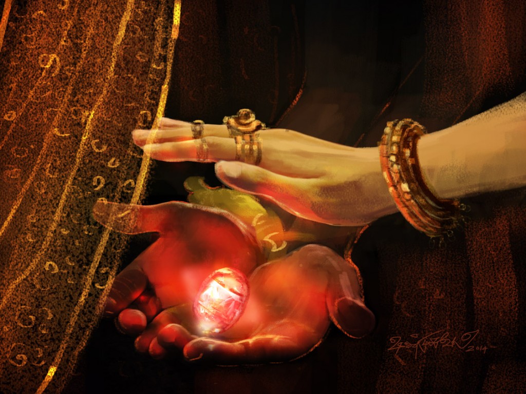 ஓவியம்: ஷண்முகவேல்