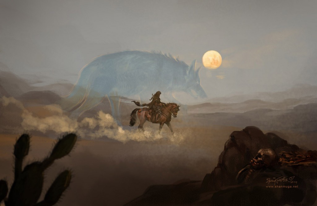 ஓவியம்: ஷண்முகவேல்