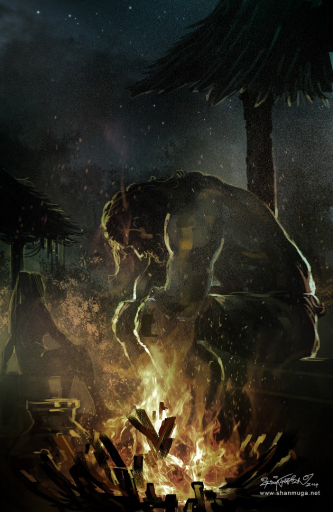 ஓவியம்: ஷண்முகவேல்