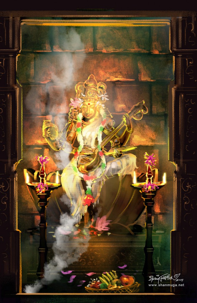 ஓவியம்: ஷண்முகவேல்