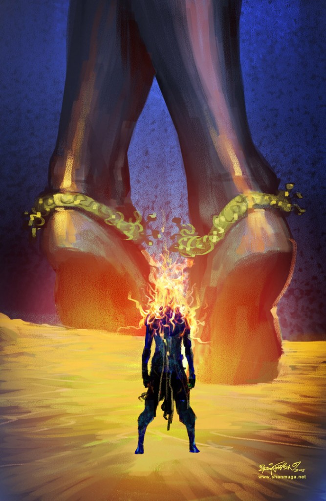 ஓவியம்: ஷண்முகவேல்